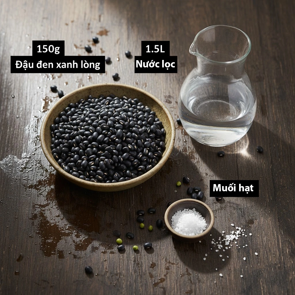 Nguyên liệu hết sức đơn giản, dễ kiếm