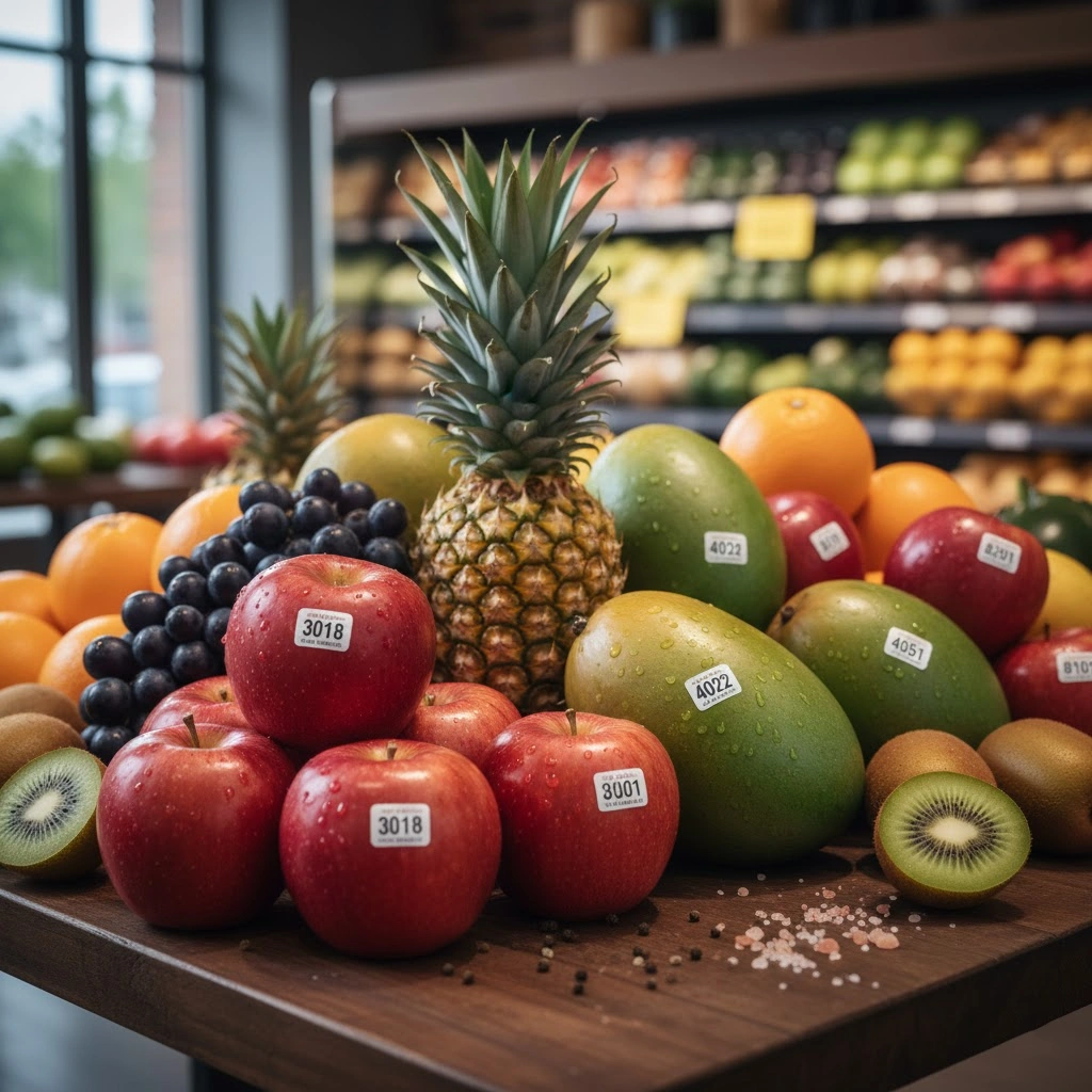 Cẩn trọng khi mua hoa quả nhập khẩu có nhãn số 3, 4 hoặc 8